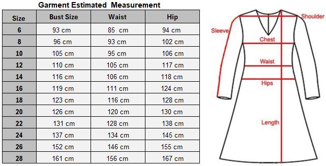 Straight Long Dress with 3/4 Sleeve.