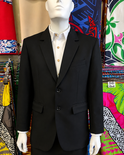 Plain Mens Blazer - Black