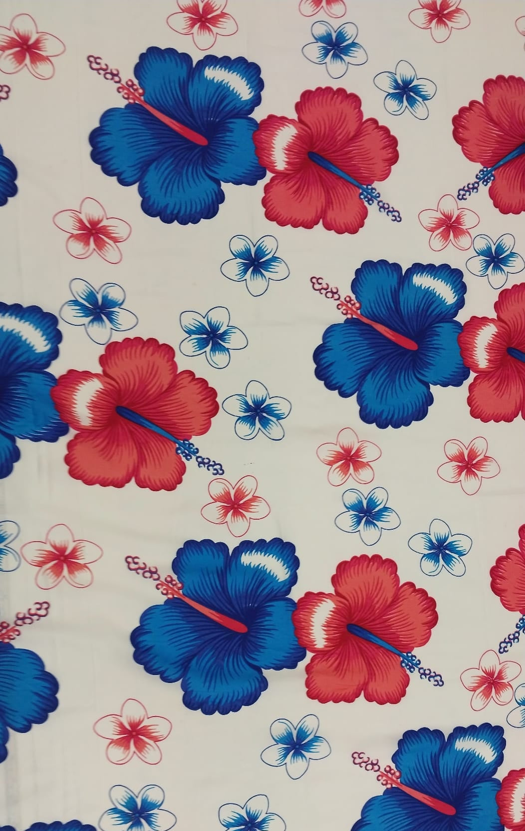 Sarong / Lavalava - 2 Yards Blue and Pink