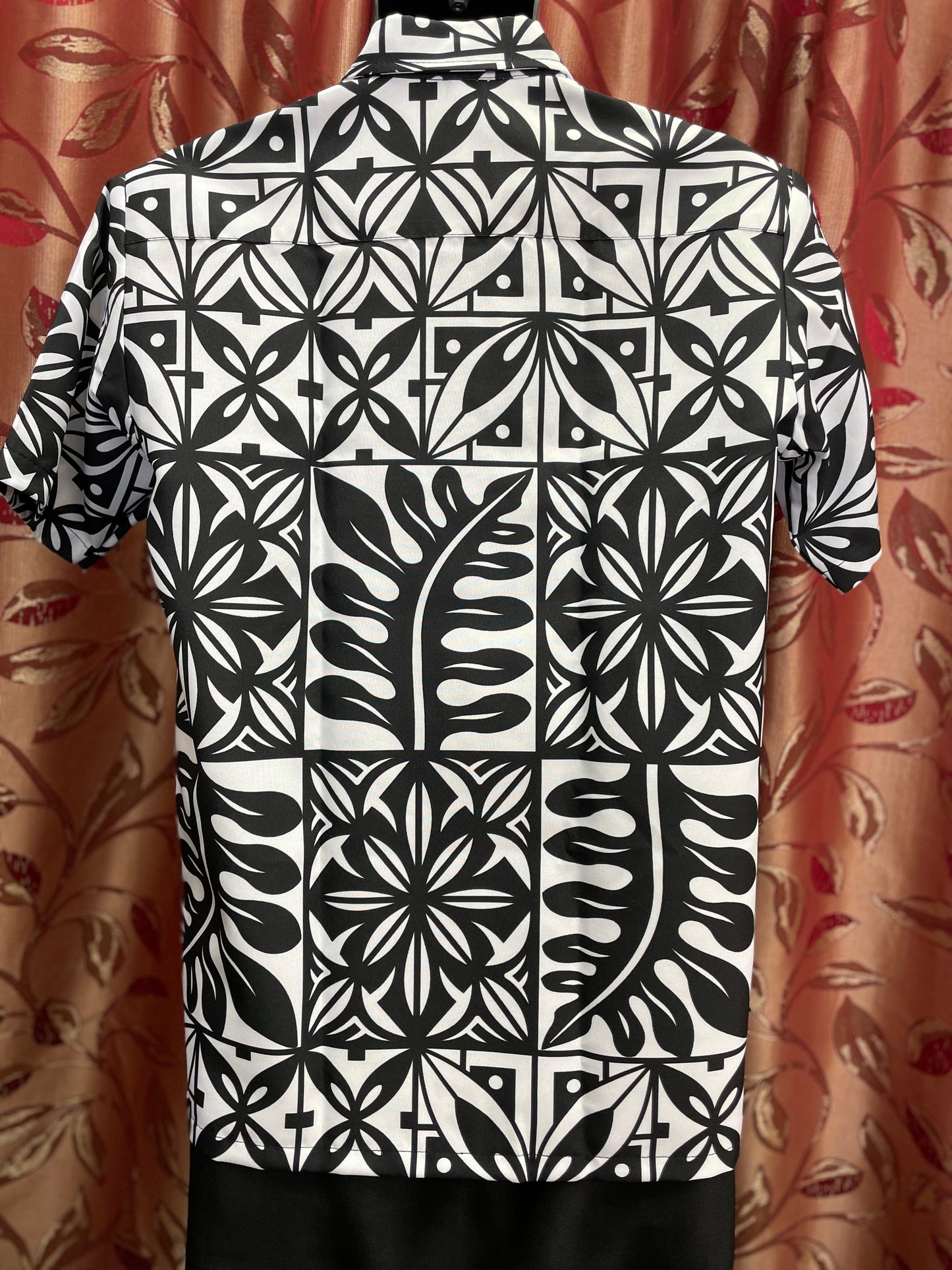 Short Sleeve Shirt - Black & White