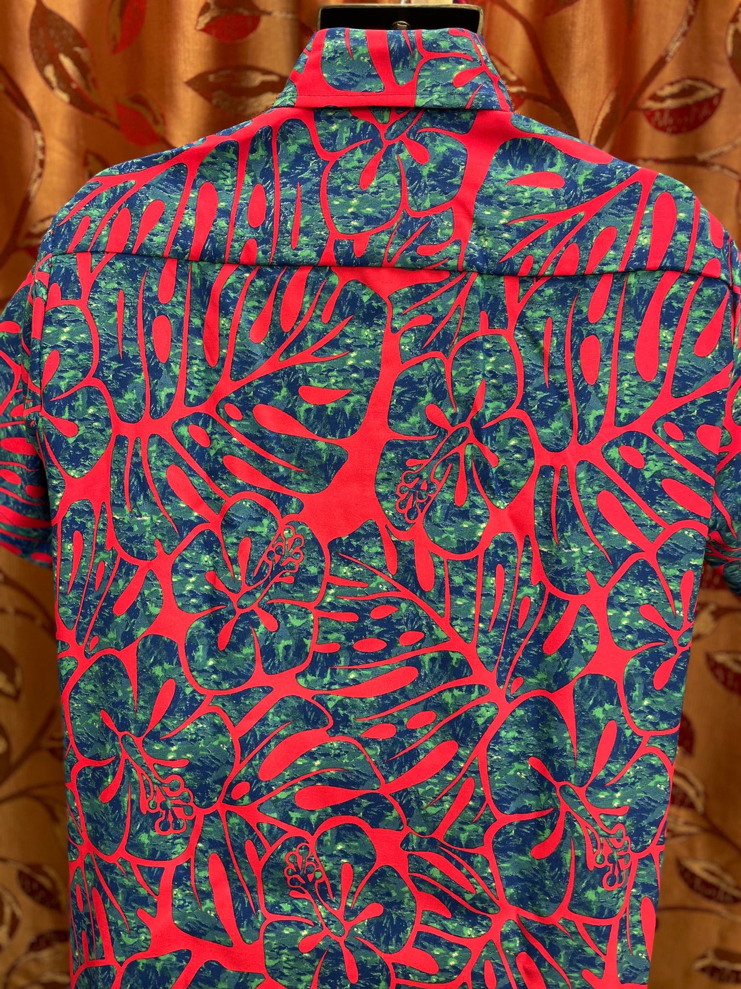 Short Sleeve Shirt - Pink and Blue