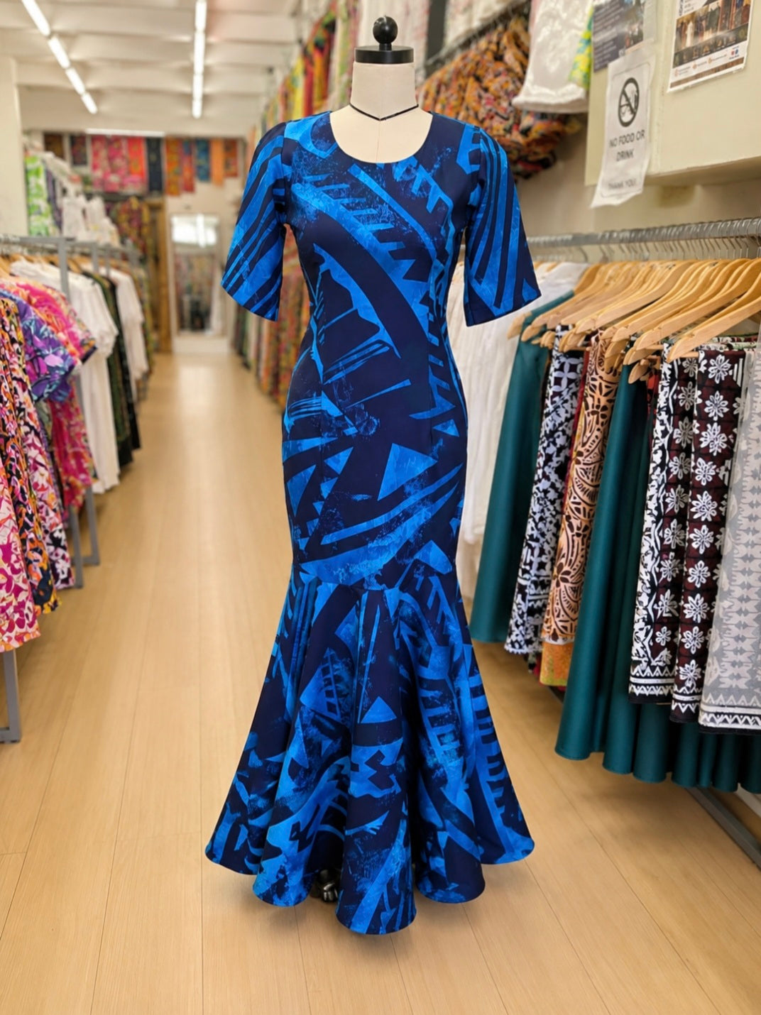 Blue Meridian Mermaid Dress