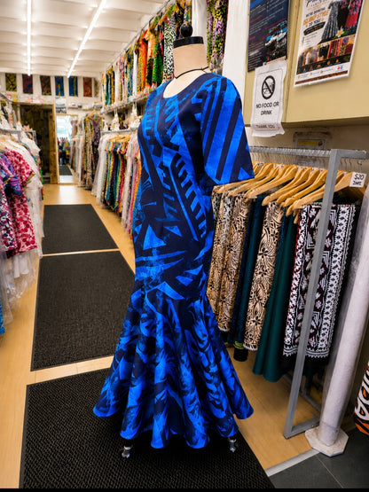 Blue Meridian Mermaid Dress
