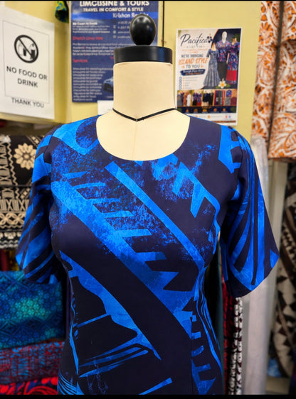 Blue Meridian Mermaid Dress